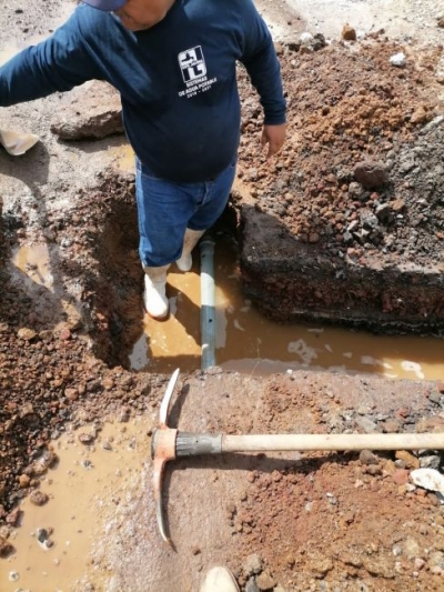 El Sistema de Agua Potable y Alcantarillado de Jacona (SAPAJ), trabaja con cuadrilla de vigilancia para evitar fugas de agua en el municipio