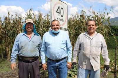 El Alcalde Isidoro Mosqueda  Estada ha dado indicaciones para que se brinden todos los apoyos al campo