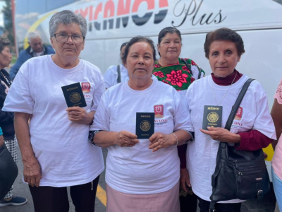 Logra Isidoro Mosqueda visas para Jaconenses Adultos Mayores!