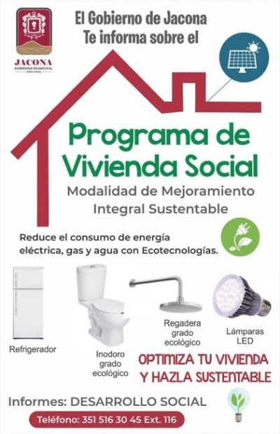 Impulsa Gobierno de Jacona programa de Eco-Tecnologías