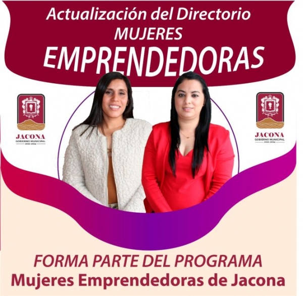 Gobierno de Jacona impulsa a Mujeres Emprendedoras y pone a su disposición el Directorio Municipal de Mujeres Emprendedoras