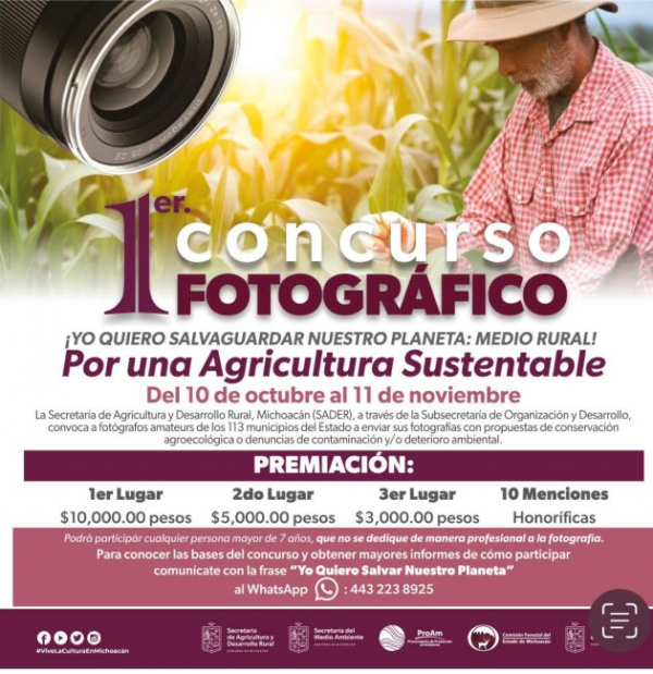 Convocatoria Concurso Fotográfico Desarrollo Rural