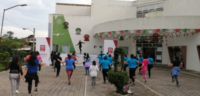 Intensa actividad en el CEDECO San Pablo, cuidando en todo momento las medidas sanitarias