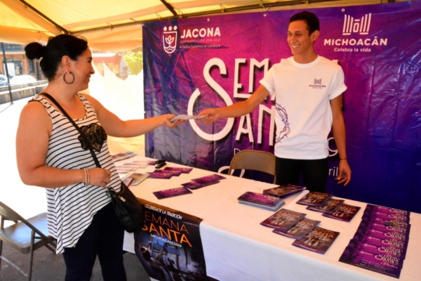 INSTALAN MÓDULO DE INFORMACIÓN TURÍSTICA EN PLAZA DE JACONA