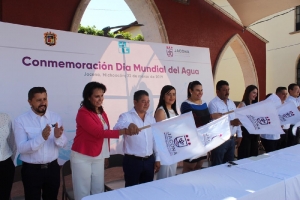 AUTORIDADES MUNICIPALES CONMEMORARON EL DÍA MUNDIAL DEL AGUA.