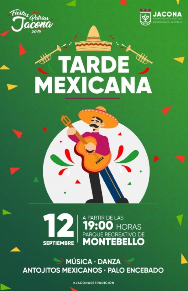 INVITAN A TARDE MEXICANA EN MONTEBELLO