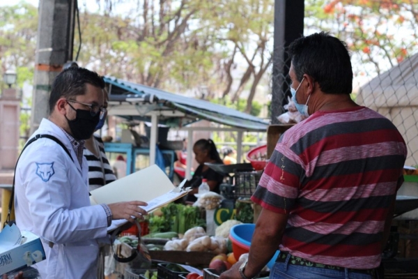 AYUNTAMIENTO DE JACONA SUPERVISA EL FUNCIONAMIENTO DEL MERCADO MUNICIPAL