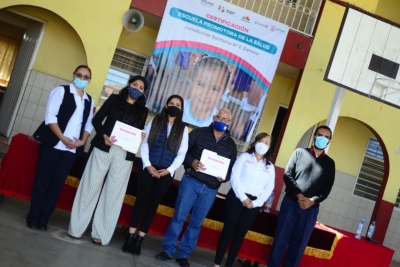 Primaria Melchor Ocampo de Jacona, certificada como Escuela Promotora de la Salud