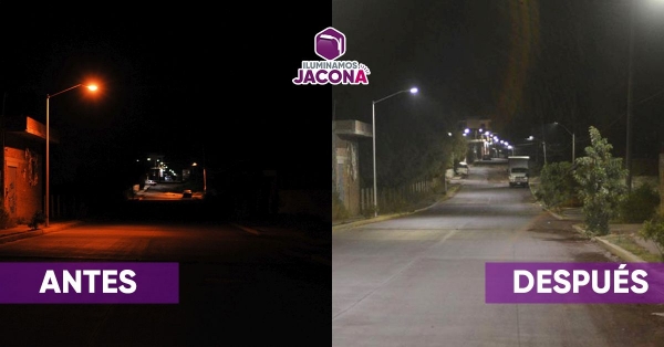 Instalan luminarias tipo &quot;led&quot; en Lomas Universidad de Jacona