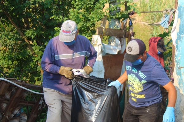 GOBIERNO MUNICIPAL GENERA ACCIONES DE LIMPIEZA Y MANTENIMIENTO SOBRE RÍO CELIO