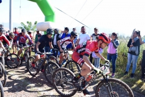 GRAN PARTICIPACIÓN EN LA COMPETENCIA CICLISMO DE MONTAÑA JACONA 2019