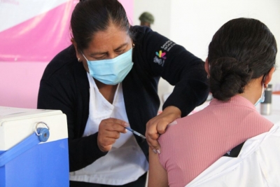 Buena respuesta de jóvenes para acudir a la jornada de vacunación contra COVID-19