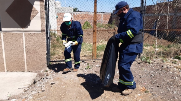 De forma activa la cuadrilla de Aseo Público trabaja por un Jacona limpio