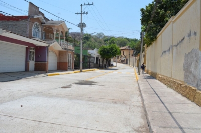 Será inaugurada la obra de repavimentación de la calle Javier Mina