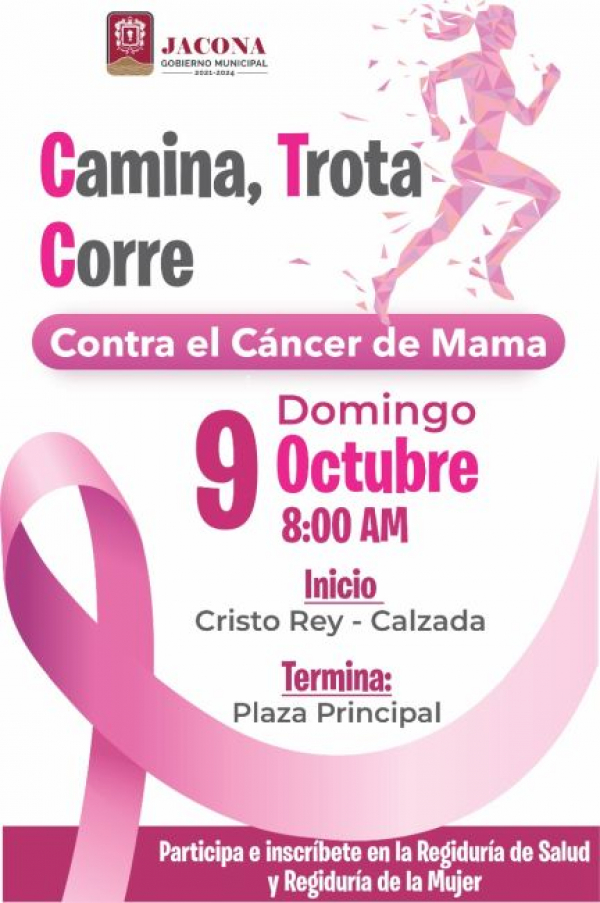 Carrera contra el cáncer de mama