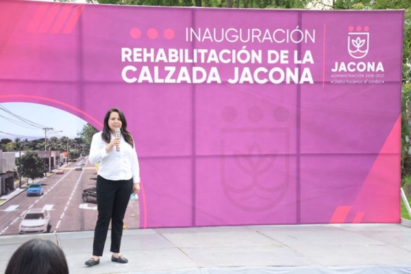 Inauguran oficialmente la calzada Jacona y 2 obras más