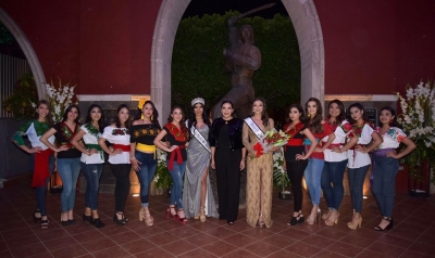 PRESENTARON A LAS CANDIDATAS A REINA DE JACONA