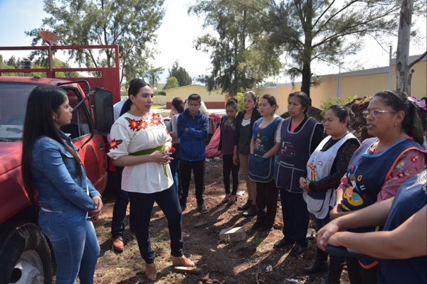 REFORZANDO EN MATERIA DE INFRAESTRUCTURA A PLANTELES EDUCATIVOS