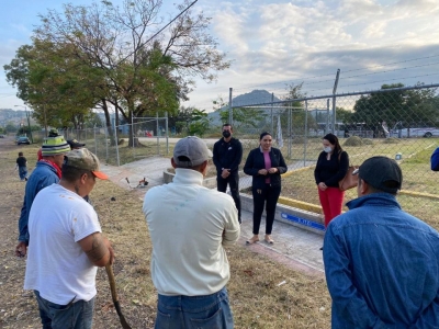 Agradece alcaldesa de Jacona el apoyo de los trabajadores de las cuadrillas de limpieza