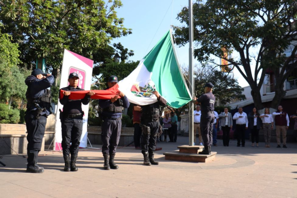 Gobierno de Jacona conmemora Aniversario 106 de la Constitución Mexicana