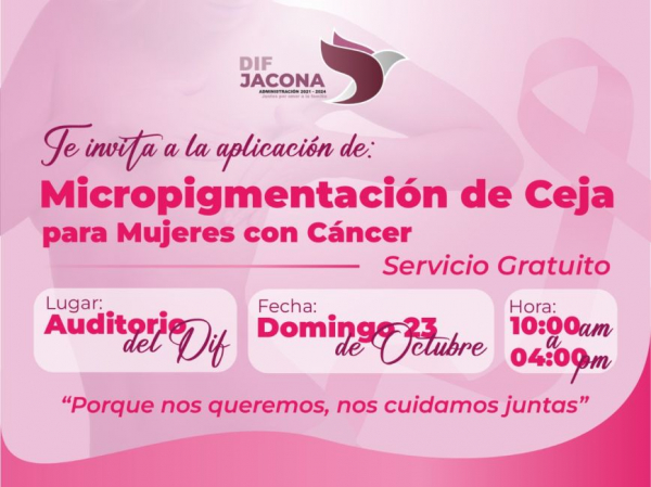 Servicios estéticos gratuitos para mujeres que tengan o cursaron por cáncer
