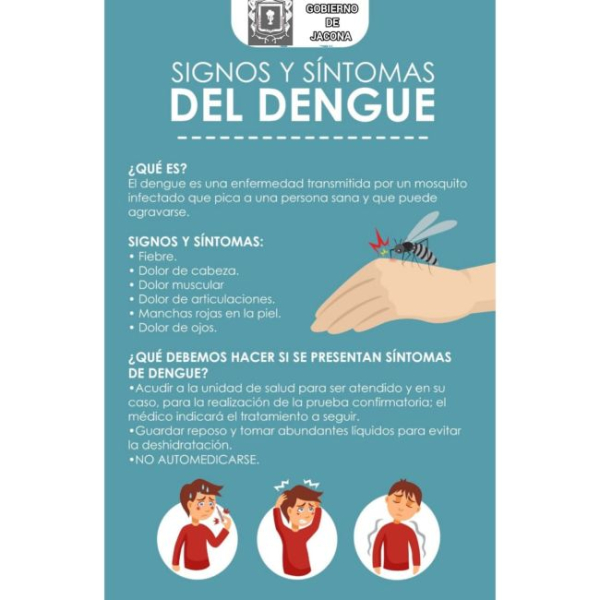 Acciones en contra del dengue y la proliferación del mosquito causante de dicha enfermedad